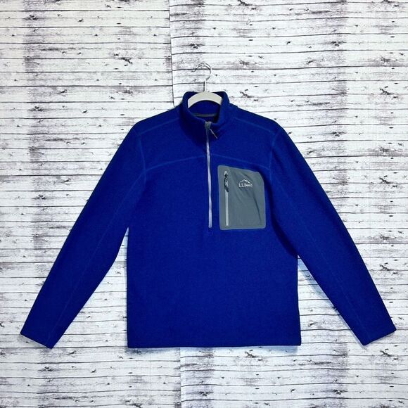 L.L.Bean North Ridge 1/4 Zip Fleece Pullover - Picture 3 of 11